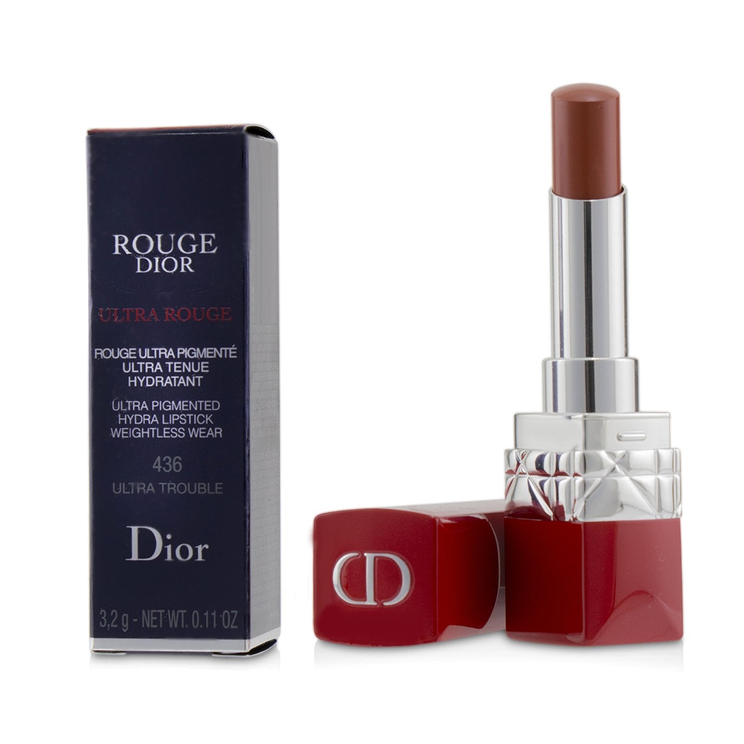 Christian Dior/クリスチャン ディオール+ルージュ ディオール ウルトラ ルージュ+3.2g/0.11oz+# 436 Ultra Trouble ブランドコスメ